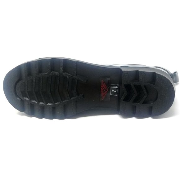 Women Non Slip Rubber Rain Booties,Plaid - Picture 4 of 4